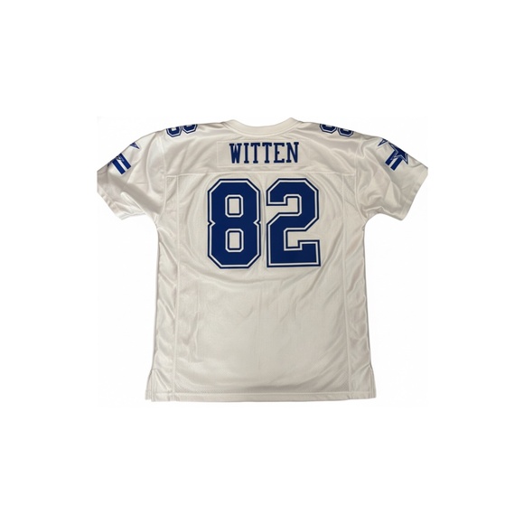 Dallas Cowboys Witten #82 Jersey Mens XL White NFL EUC - Picture 2 of 2